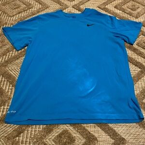 nike dri-fit blue t shirt